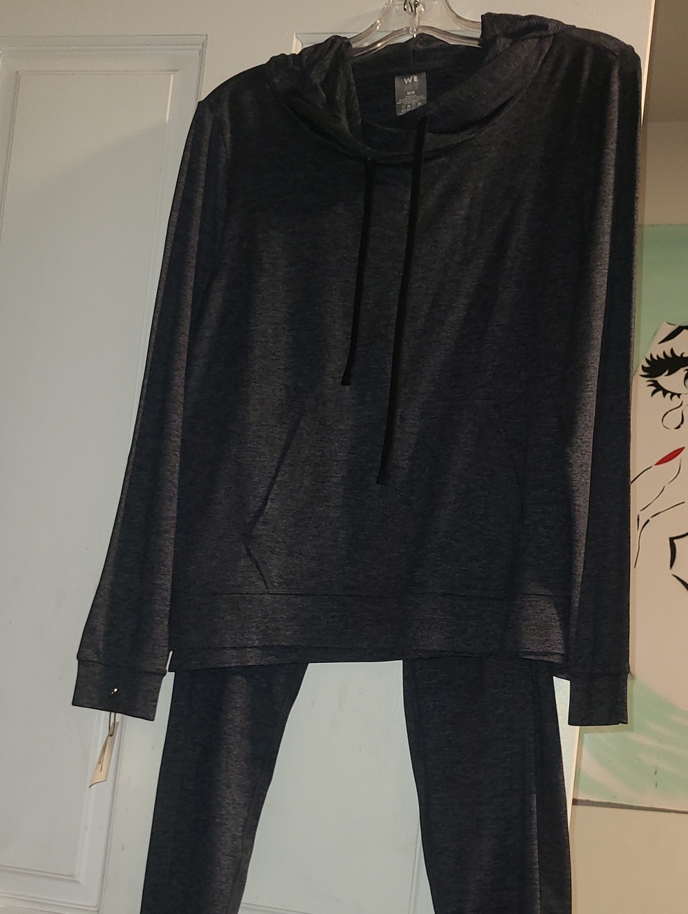 Dark Charcoal Hoodie & Joggers Set